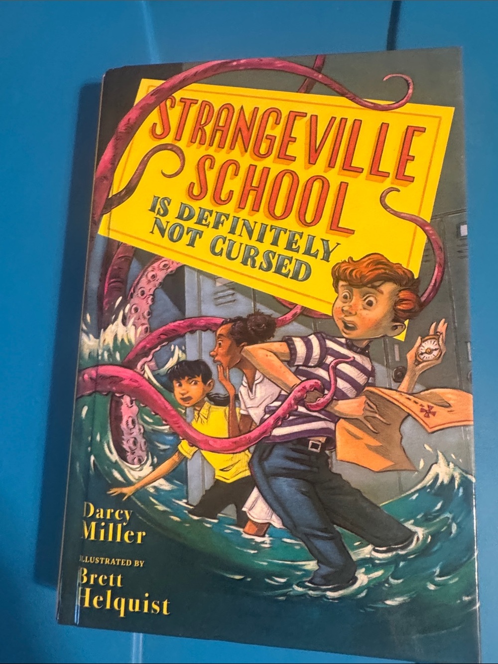 Strangeville School Adventure Book - Blue Cover